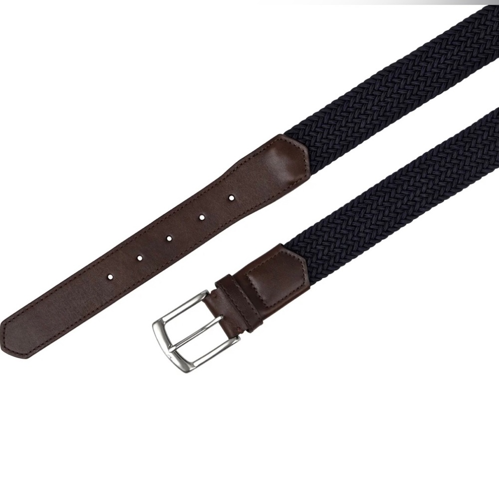 HOLDERNESS & BOURNE The Fisher Belt Navy Men’s 38 - Picture 2 of 12
